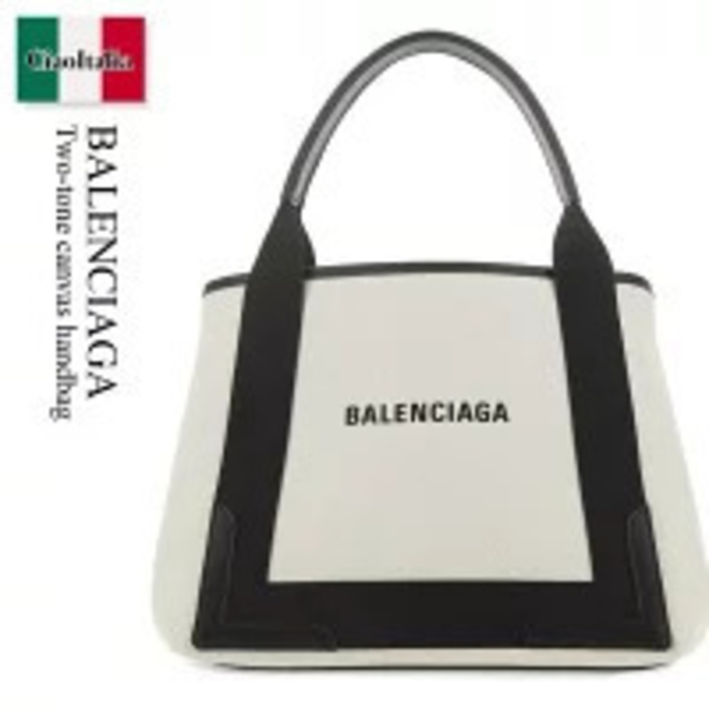Balenciaga Bag Handbag Two Tone Canvas